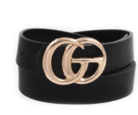 black gucci belt women's fake